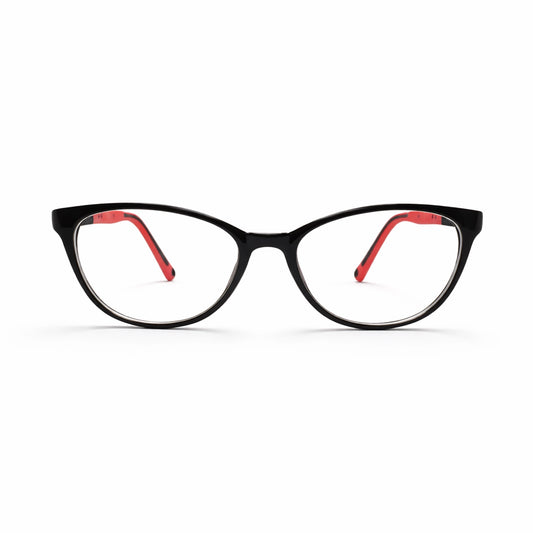 Black Cat-Eye Eyeglasses