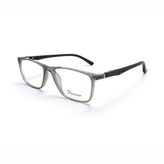 Danmac Rectangle Eyeglasses – Matte Black