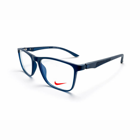 Nike TR 90 Rectangle Eyeglasses – Matte Blue