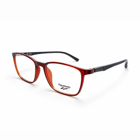 Reebok TR 90 Square Eyeglasses – Matte Brown