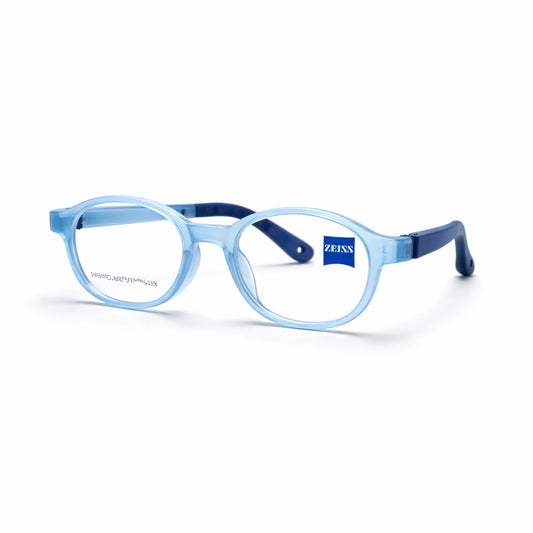 Two-Tone Crystal Blue Spectacles - ZEISS