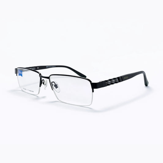 Black Half Rim Rectangular Eyeglasses - ZEISS