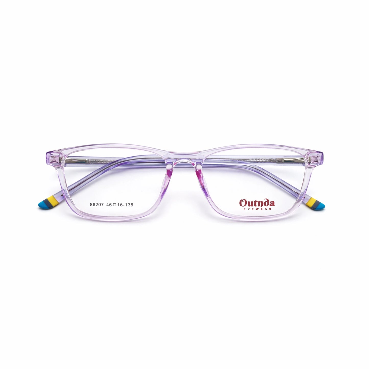 Purple Haze Rectangle Eyeglasses