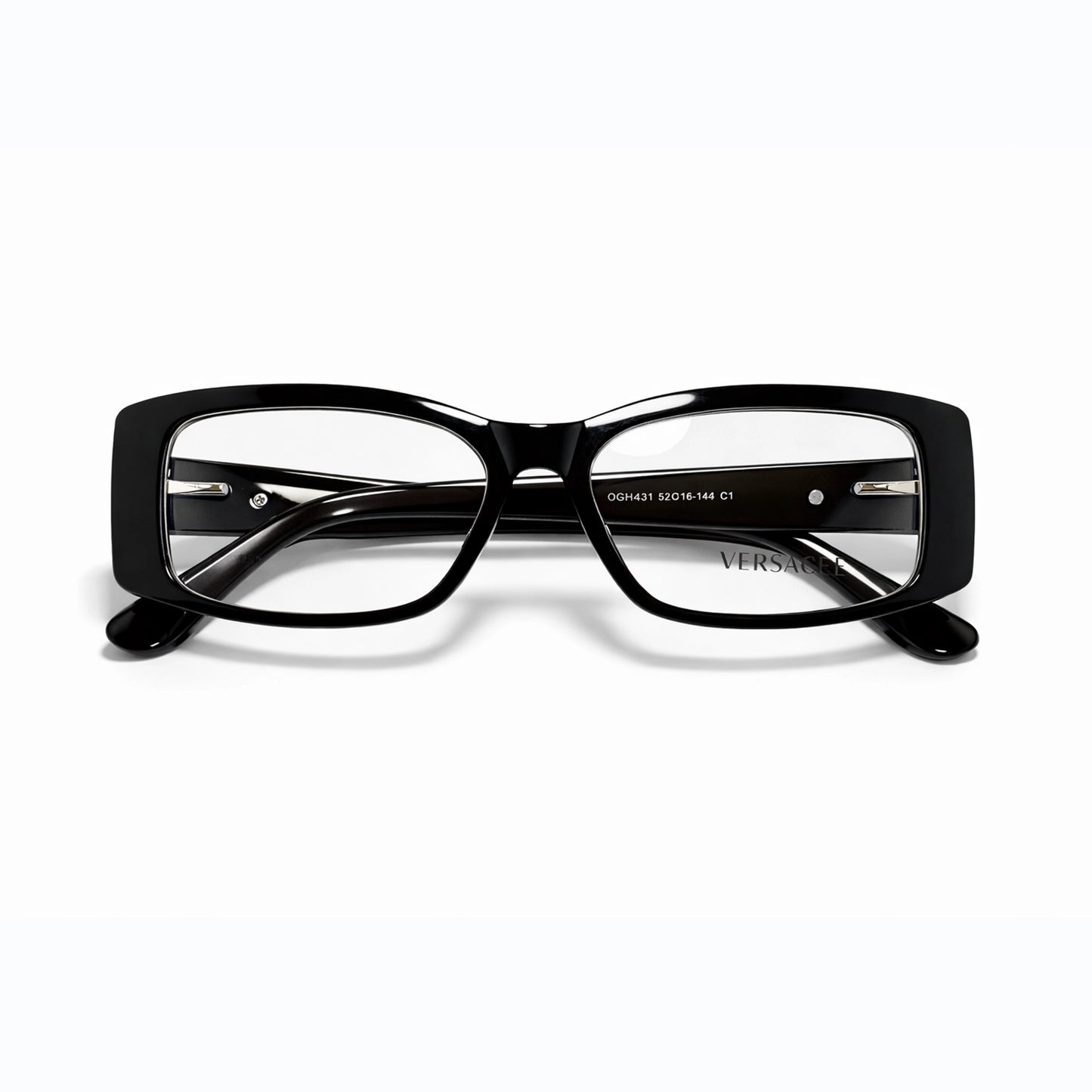 Women Rectangular Eyeglasses - Versace