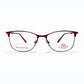 Maroon Full Rim Rectangular Eyeglasses - Stepper