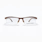 Porsche Design 0421 Rectangular Eyeglasses – Metallic Brown