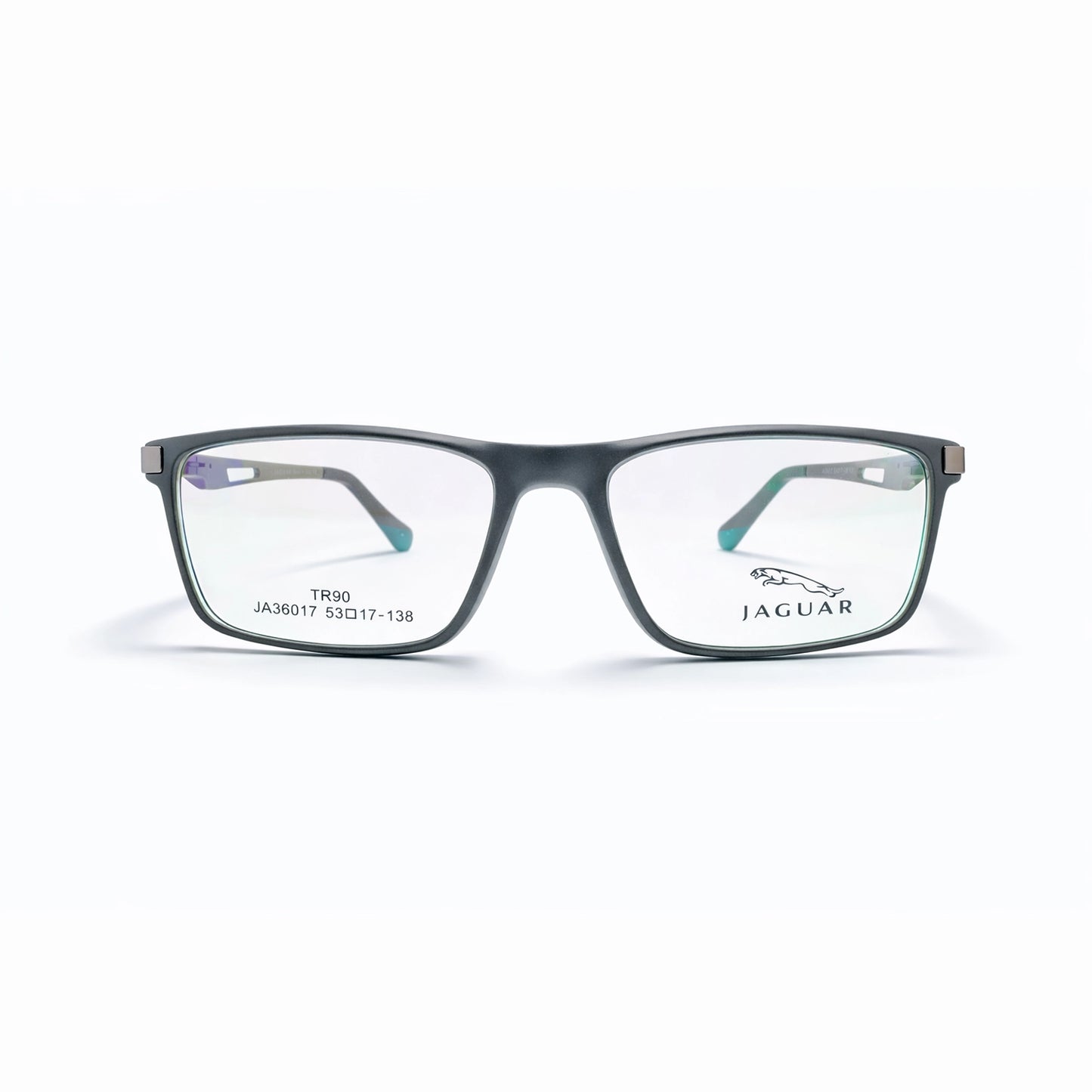 Jaguar TR 90 Rectangle Eyeglasses – Matte Black