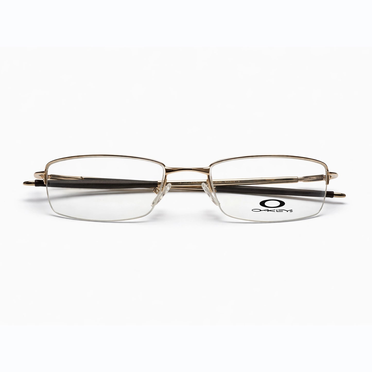 Oakley 62251 Rectangular Eyeglasses – Gold & Black