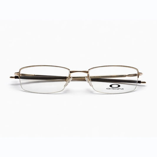 Oakley 62251 Rectangular Eyeglasses – Gold & Black