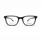 Denson TR1025 Rectangular Eyeglasses – Matte Black