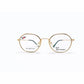 Upanda 3247 – Gold Metal Geometric Round Eyeglasses