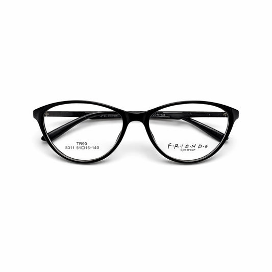 Onyx Cat-Eye TR90 Frames Black