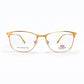 Gold Full Rim Cat Eye Eyeglasses - Stepper Eyewear