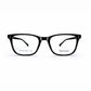 Denson TR1025 Rectangular Eyeglasses – Glossy Black