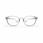 Crystal Clear Oval Eyeglasses