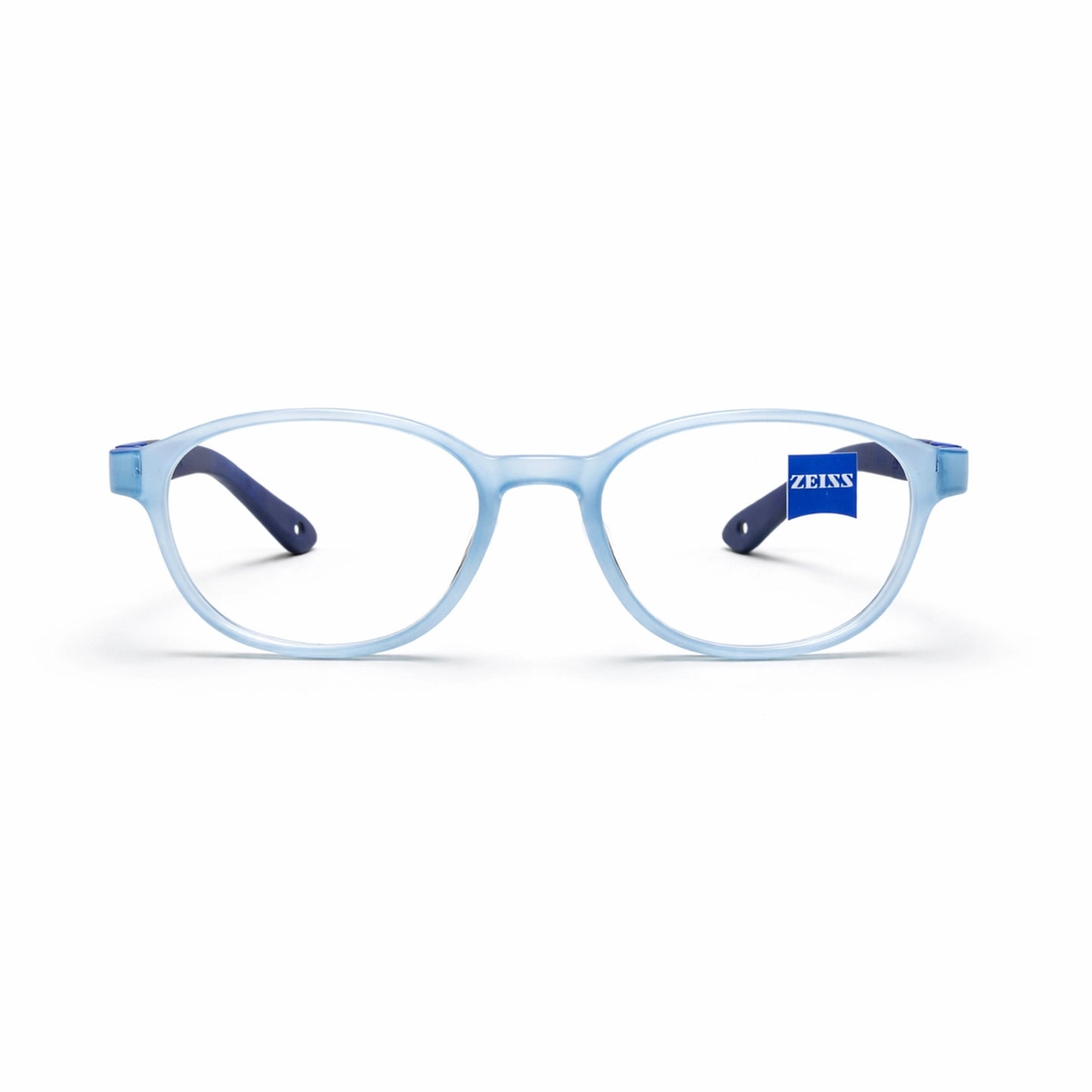 Two-Tone Crystal Blue Spectacles - ZEISS