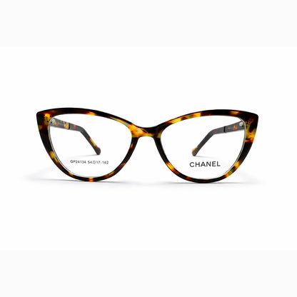 Women's Square Cat-Eye Eyeglasses CHANEL
