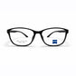 Black Full Rim Round Eyeglasses - Zeiss