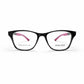 Police Sport-Chic Rectangular Eyeglasses