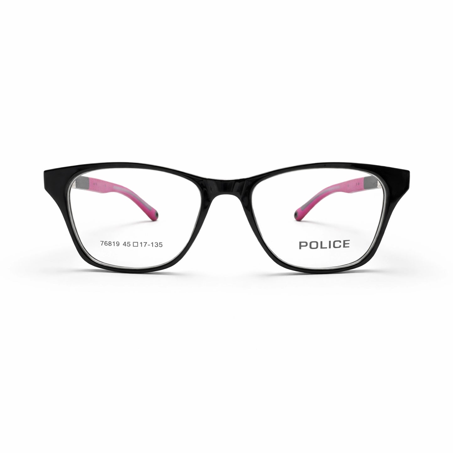 Police Sport-Chic Rectangular Eyeglasses