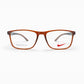 Nike W2632 Rectangular Eyeglasses – Classic Brown Gradient