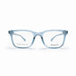 Denson TR1025 Square Eyeglasses – transparent cystal blue