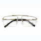 Prada 61753 Rectangular Eyeglasses – Gold & Tortoiseshell