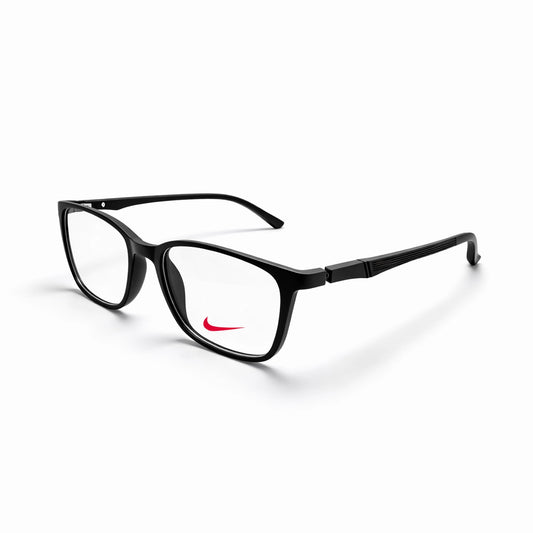 Nike Rectangular Eyeglasses – Classic Black