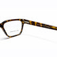 Tortoise Shell Full Rim Square Eyeglasses - Tom Ford