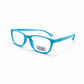 Soft-Square Matte Junior Eyeglasses - Slate Grey,Blue,Blue Ocean
