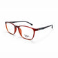 Reebok TR 90 Square Eyeglasses – Matte Brown