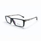 Jaguar TR 90 Rectangle Eyeglasses – Matte Black