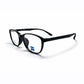 Black Full Rim Round Eyeglasses - Zeiss