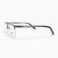 Hugo Boss 1503 Rectangular Eyeglasses – Metallic Black & Brown