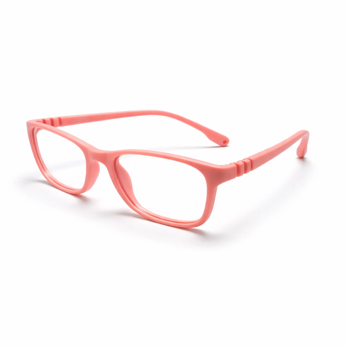 Soft-Square Matte Junior Eyeglasses - Slate Grey,Blue,Blue Ocean