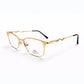 Gold Full Rim Cat Eye Eyeglasses - Stepper Eyewear