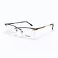 Cartier 62251 Rimless Eyeglasses – Black & Gold Elegance