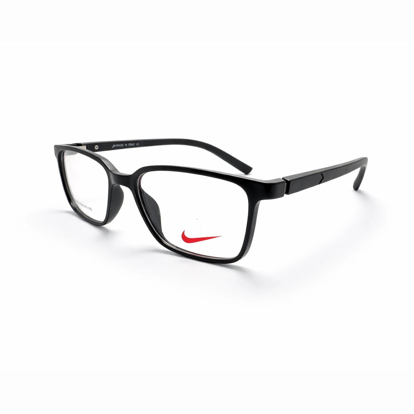 Nike TR90 Rectangular Eyeglasses – Matte Black