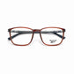 Reebok TR 90 Square Eyeglasses – Matte Brown