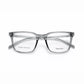 Denson TR1025 Square Eyeglasses – Transparent Gray