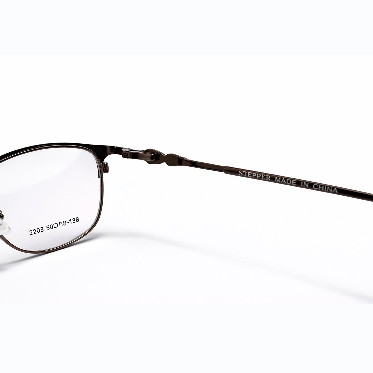 Brown Full Rim Oval Eyeglasses - Stepper Eyewear
