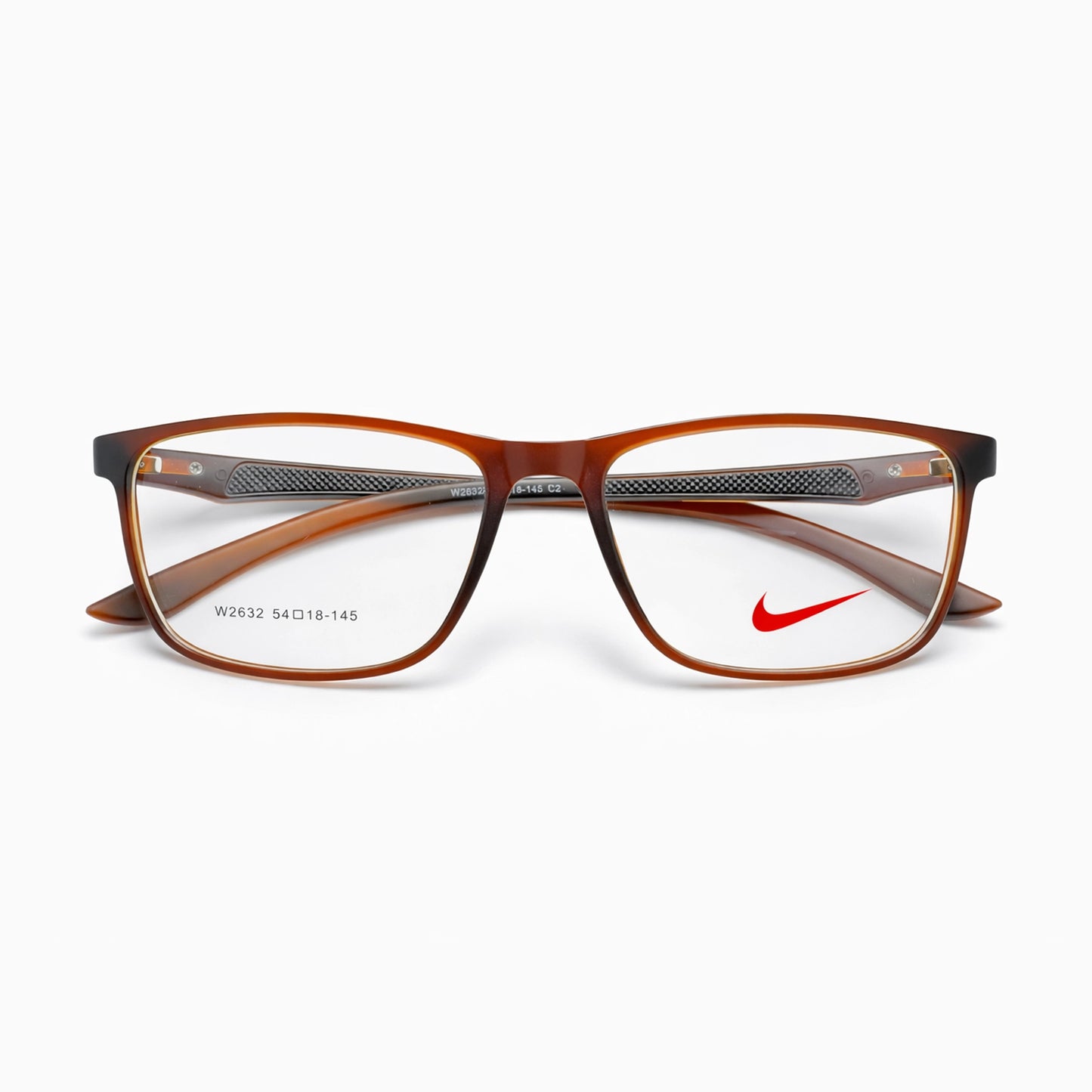 Nike W2632 Rectangular Eyeglasses – Classic Brown Gradient