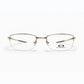 Oakley 62251 Rectangular Eyeglasses – Gold & Black