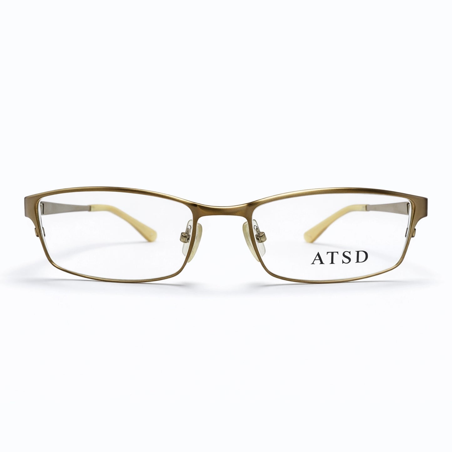 ATSD Rectangular Eyeglasses – Antique Gold
