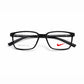 Nike TR90 Rectangular Eyeglasses – Matte Black
