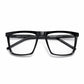 Black Full Rim Square Eyeglasses - Police