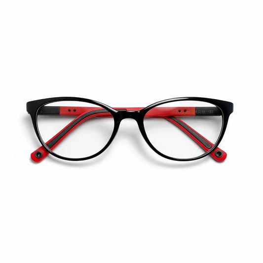 Black Cat-Eye Eyeglasses