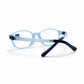 Two-Tone Crystal Blue Spectacles - ZEISS