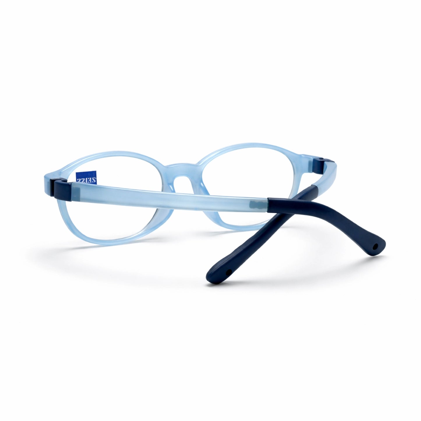 Two-Tone Crystal Blue Spectacles - ZEISS