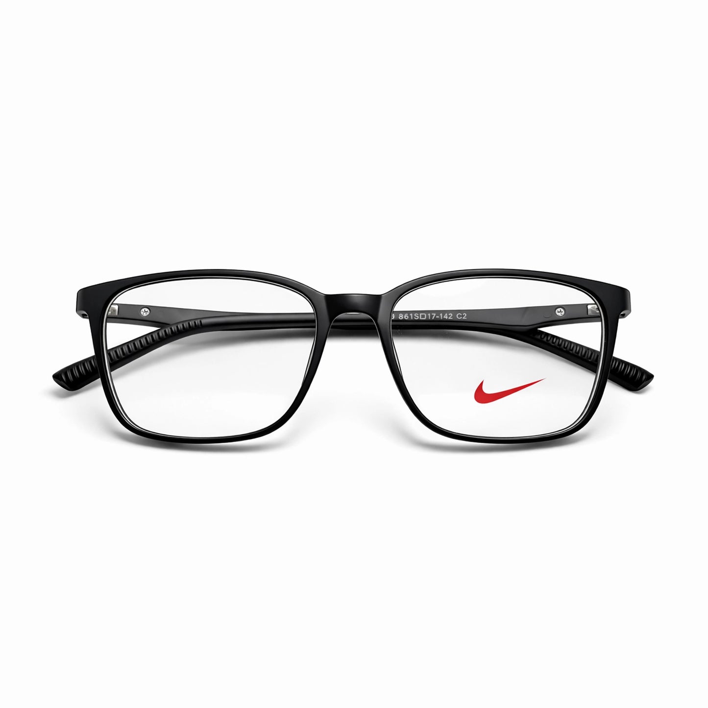 Nike Rectangular Eyeglasses – Classic Black